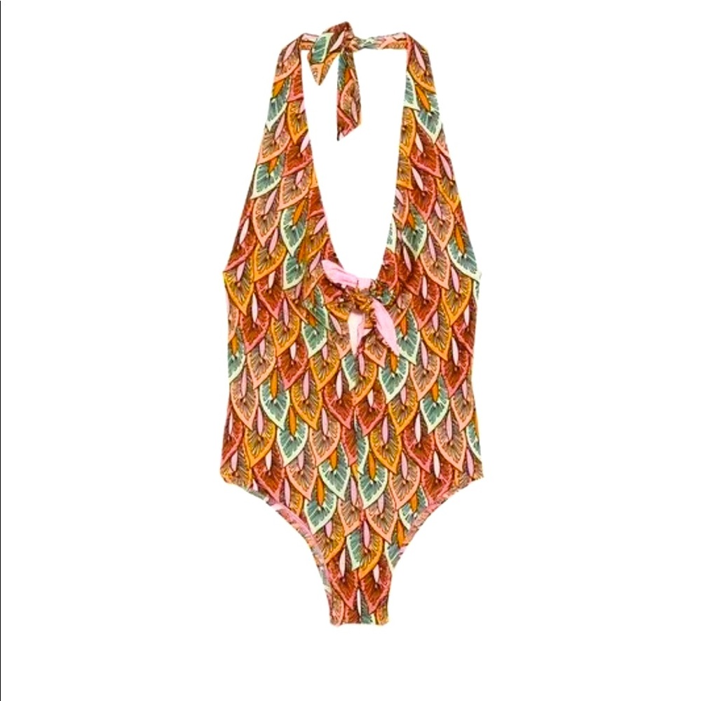 ZARA Printed swimsuit M